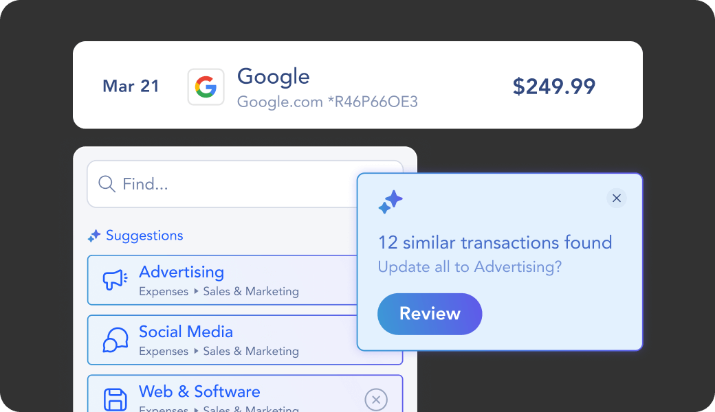 AI Bookkeeping screenshot