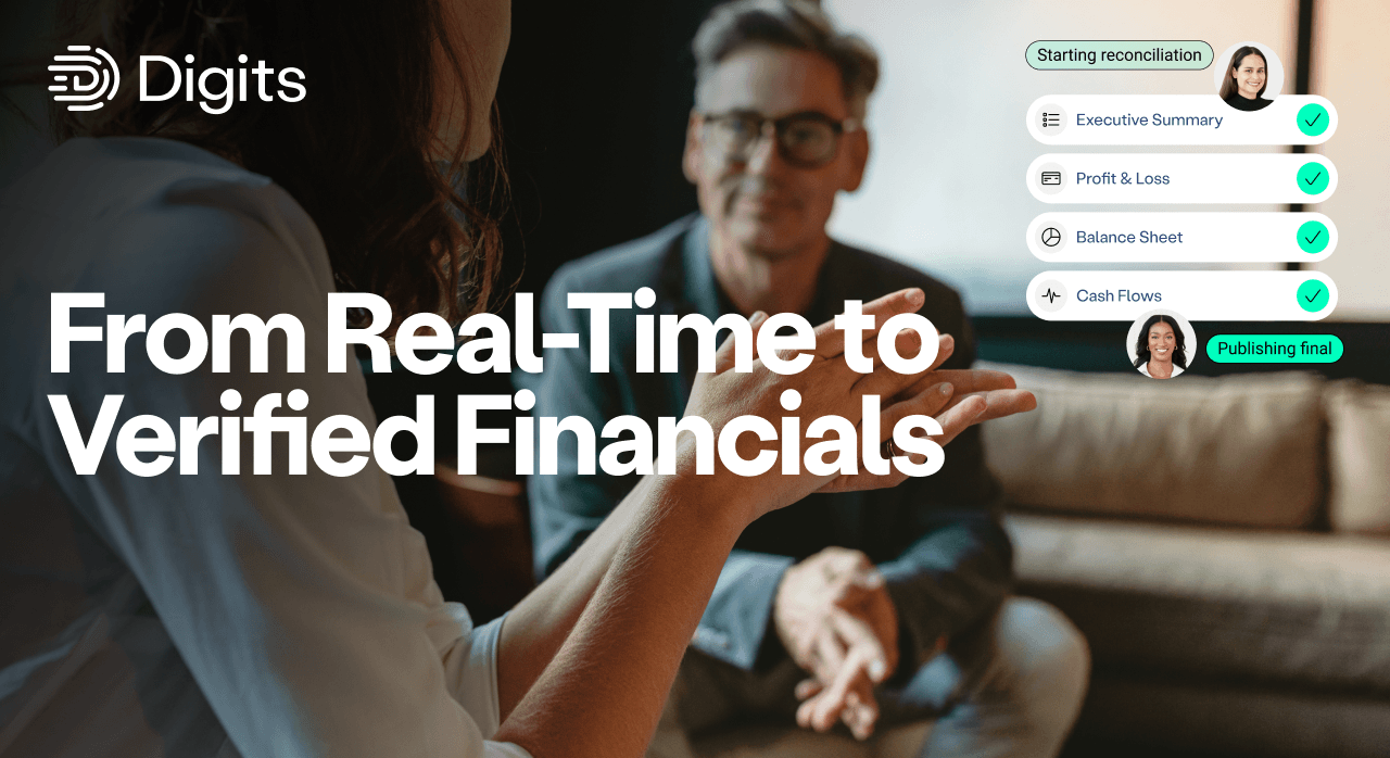 From real time to verified financials