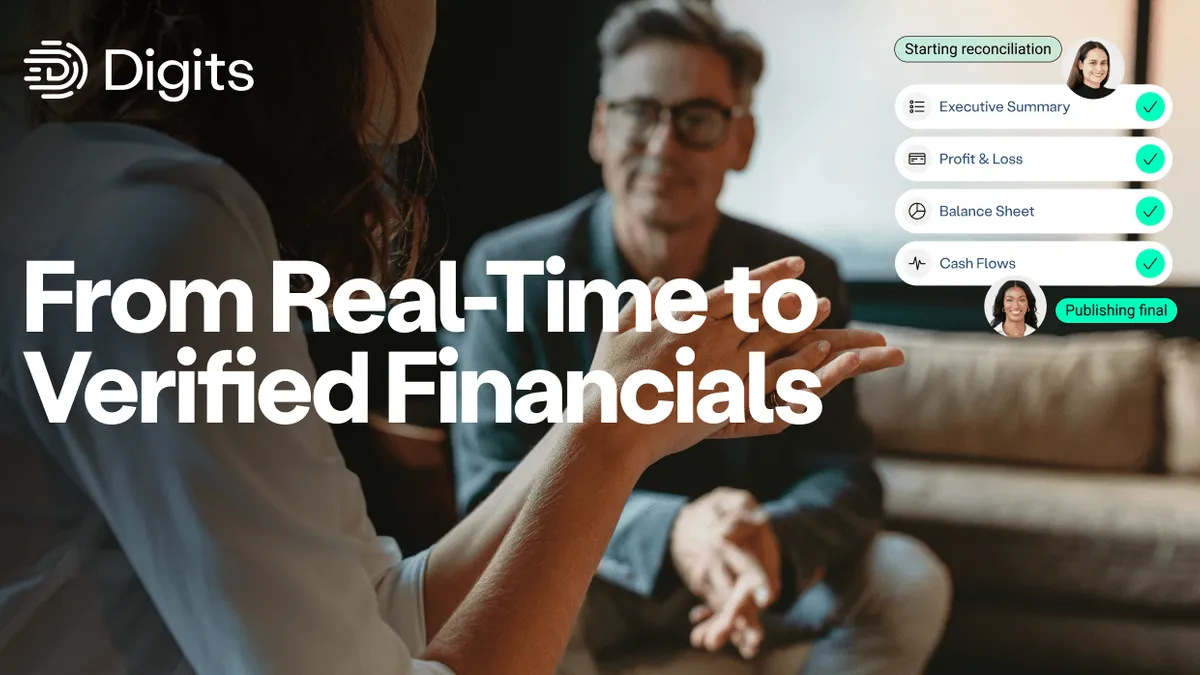 From real time to verified financials