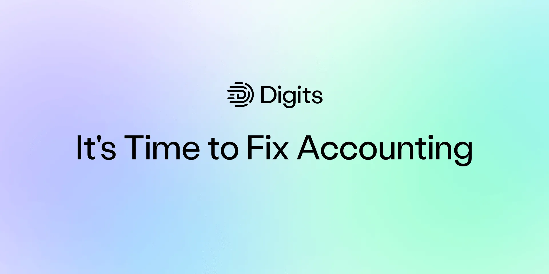 It's Time to Fix Accounting