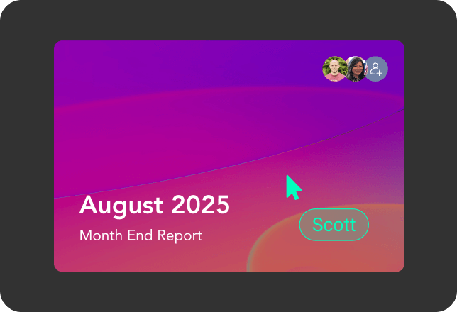 Interactive reports screenshot