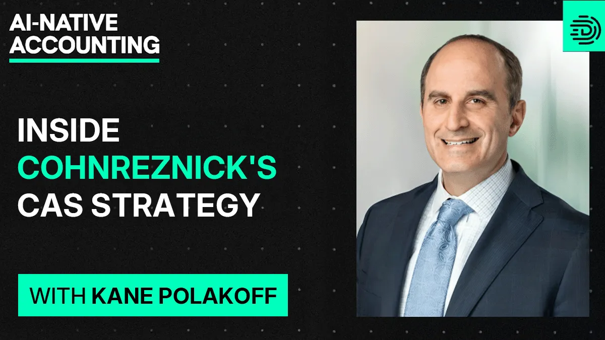 Kane Polakoff on AI-Native Accounting Podcast