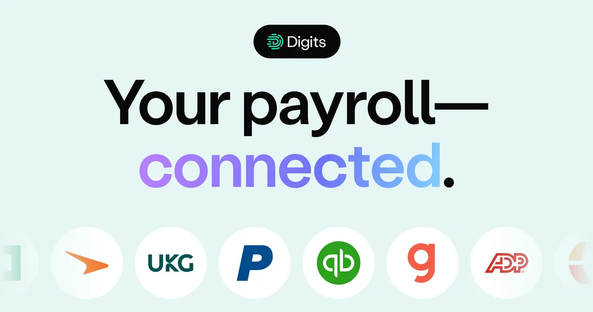 Digits now connects to 18 new payroll providers