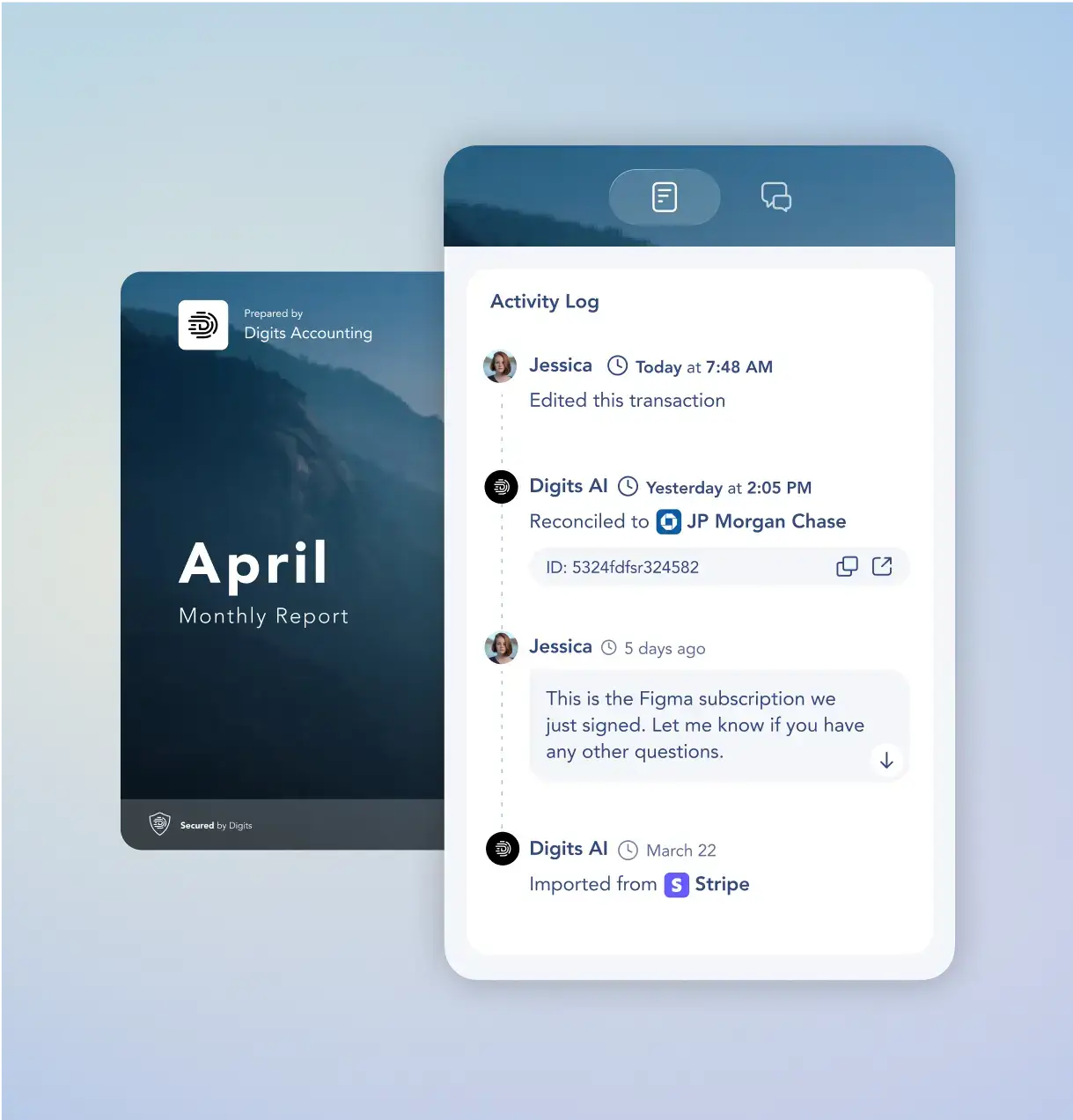 Graph of various Digits-affliated logos connecting together