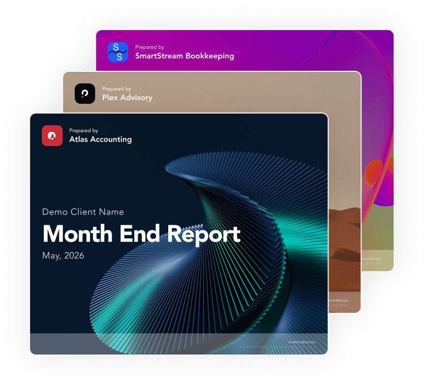 Strengthen your brand with every report.