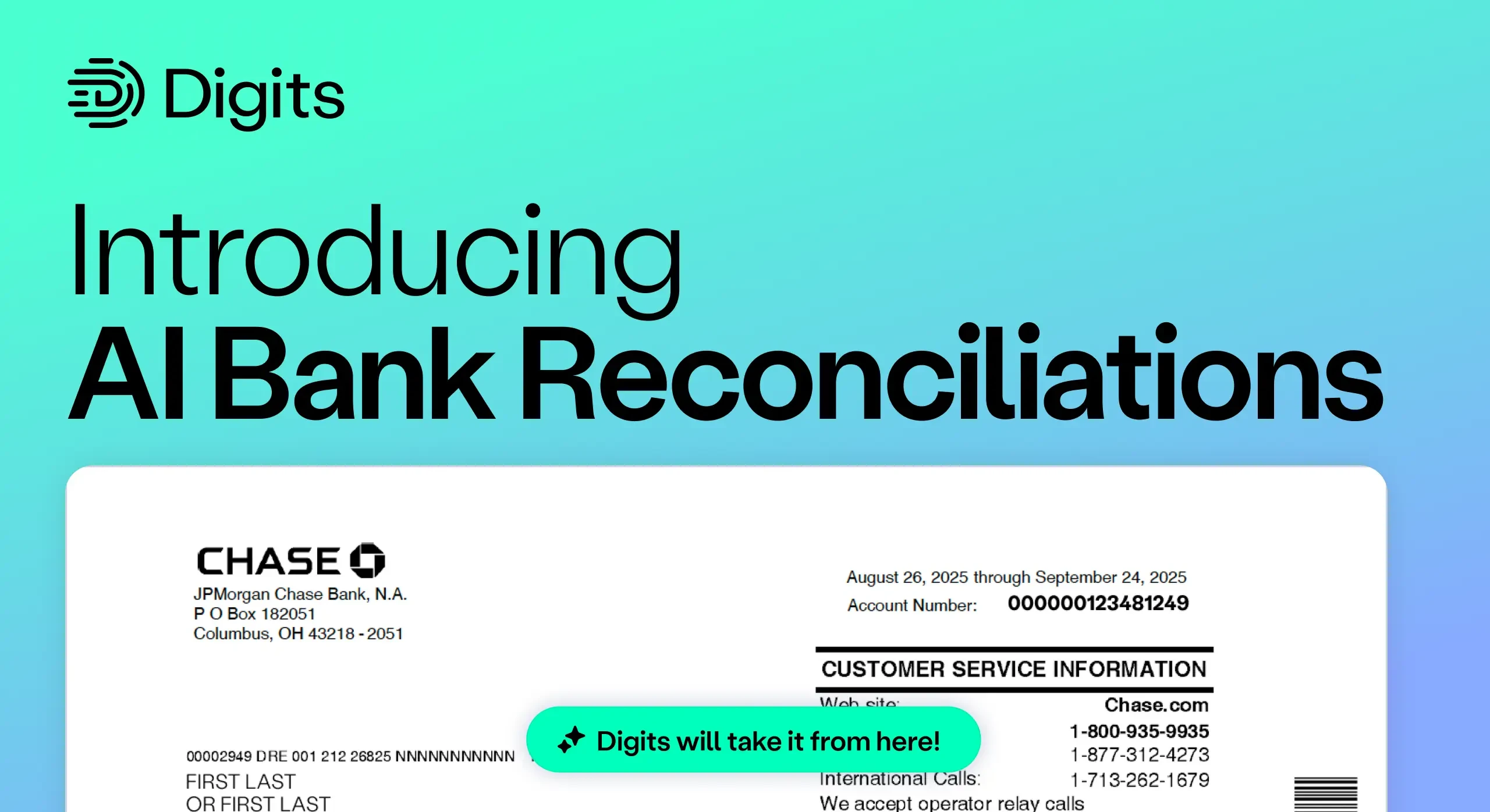introducing AI bank reconciliations