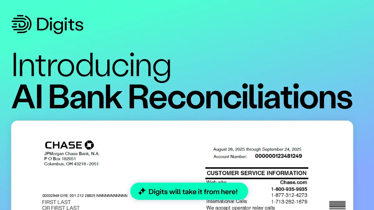 introducing AI bank reconciliations