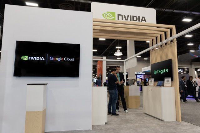 Show casing Digits at the NVIDIA booth at Google Next'24